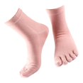 thumbnail image 4 of Five Finger Toe Socks Socks Athletic Causal - Pink, One Size, 4 of 7