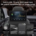 thumbnail image 4 of 11.6 INCH Android12 2G+32G Car Headrest Monitor IPS USB HDMI TV Display With RCA AV Wifi Mirroring Car Rear Seat Screen Video Player, 4 of 10