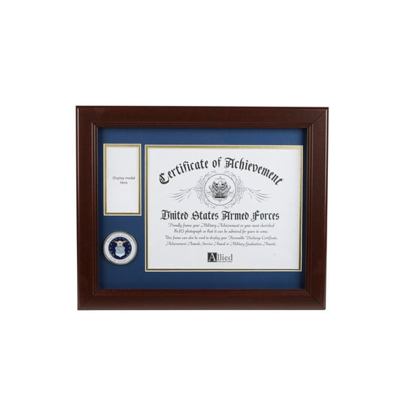 Allied Frame US Air Force Medal and Award Certificate Frame - 8 x 10 Opening