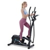 Upright Exercise Elliptical Trainer Bike with 8-Level Magnetic Resistance for Home Gym Cardio Workout