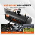 thumbnail image 4 of VEVOR 12V Air Compressor with Tank 0.8 Gallon/3 L, Train Horn Air Compressor, 120 psi Working Pressure Onboard Air Compressor System for Train Air Horns, Inflating Tires, Air Mattresses, 4 of 9