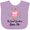 Lavender, variant on Inktastic My Great Grandma Loves Me Owl Girls Baby Bib