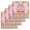 pink, variant on Happy Eatser Kitchen Dish Towels for Drying Dishes Set of 2, Colorful Bunny Eggs Rustic Flowers Botanical Waffle Weave Microfiber Hand Tea Bathroom Towels Quick Dry & Absorbent Towel 15.7x23.6