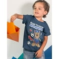 thumbnail image 2 of Paw Patrol Ready To Crush Kindergarten Back To School Crush Tshirt Navy 5T, 2 of 5