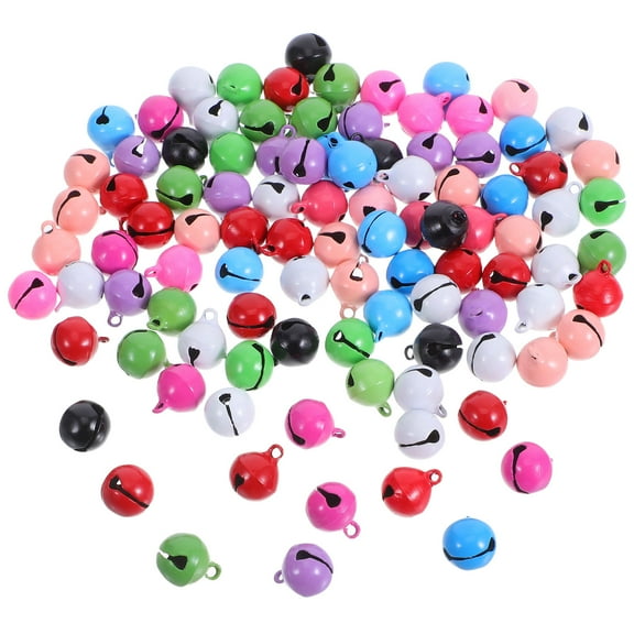 SKISUNO 100 Pieces Metal Assorted Colors for Jewelry Making, Crafting, Hanging Ornaments and Holiday Decorations