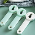 thumbnail image 3 of 2 Pack Multifunction Bean Slicer Stainless Steel Snow Bean Green Bean French Bean Cutter Long Bean cutter Kitchen Tool,Light Green, 3 of 8