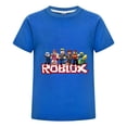 thumbnail image 1 of Ropa Gamer para Niño con Diseño de Roblox, Camiseta de Algodón Suave con Estilo Casual, Playera Infantil para Verano, Cumpleaños, Regalo Original, 1 of 4