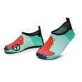 thumbnail image 5 of FYEGRE Kids Boys Girls Water Shoes Barefoot Aqua Socks Fast Dry Beach Swim Outdoor Sports Shoes for Toddler Mint Green 25, 5 of 6