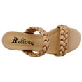thumbnail image 6 of Bellini Fuss Women Slide Sandal In Rose Gold Smooth, 6 of 7