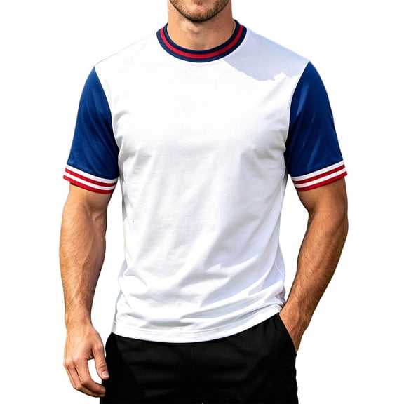 2026 Soccer Game Day T-Shirt For Men, Loose Fit Breathable Summer Tee XXS-6XL