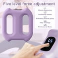 thumbnail image 6 of 5 Speed Silicone Fascia Massage Ring with Heating Function Adjustable Waist Belt Wireless Percussion Massager for Full Body Muscle Recovery and Relaxation 380g, 6 of 6