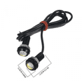 thumbnail image 4 of 6pcs 9W DC 12v 18mm Eagle Eye LED Bulbs Universal Waterproof Car Motorcycle Backup Reverse Turn Signal Light, 4 of 5