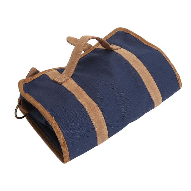 Bolsa De Herramientas De Bartending De Lona Con Correa Para El Hombro Ajustable, Elegante Y De Gran Capacidad, Para Fiestas De Acampada Con Diseño Compacto Y Portátil