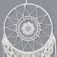 thumbnail image 4 of AtrapasueñOs de Macramé para Dormitorio, AtrapasueñOs para Adultos, DecoracióN de Pared, Colgante de Pared Bohemio con Hojas Tejidas, DecoracióN del Hogar, 4 of 5