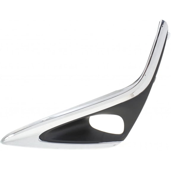 CarLights360: For 2016 2017 2018 LEXUS ES350 Fog Light Bezel Bracket Passenger Side - Replacement for LX1039115