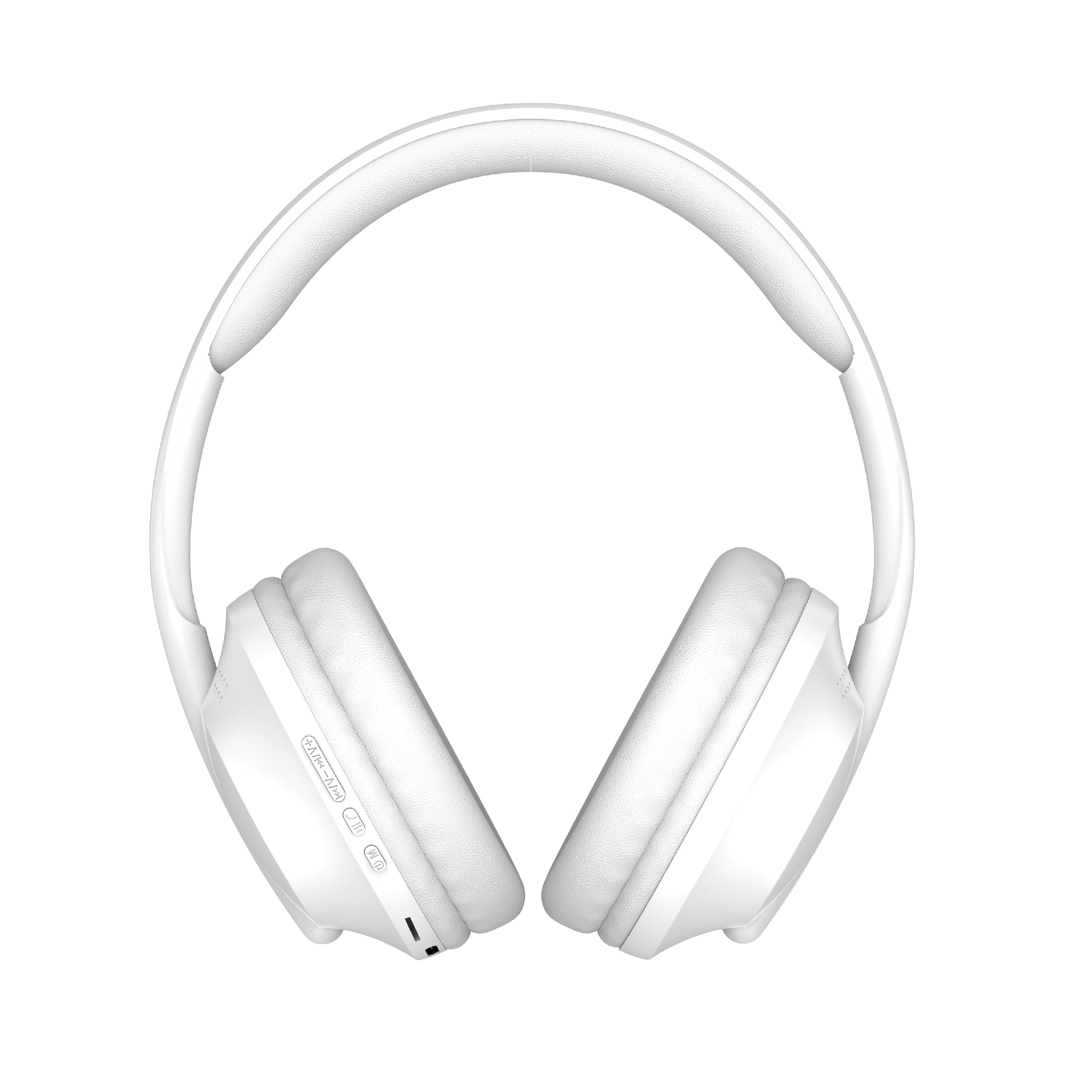 RCA Wave-55 Bluetooth Headphones, 40H Playtime, Hi-Res Audio, White