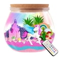 thumbnail image 1 of Kit de terrario AOFEGRLT Unicorn con iluminación LED para niñas de 4 a 12 años, 1 of 6