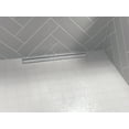 thumbnail image 2 of Delta Dt0732470 24" Linear Shower Drain Wall Edge Trim Only - Stainless Steel, 2 of 6