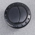 thumbnail image 4 of MasteelfCA 1pcs 60mm Évent Universel Sortie d'Air Rotatif Intérieur Plafond Rond pour Voiture VR ATV A/C Noir, 4 of 7