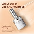 thumbnail image 5 of Candy Lover Gel Nail Polish, 6×10ml Natural 4 Effects Cat Eye & Blooming & Shimmer & Nude Gel Polish Set with Magnet, Soak off Nail Gel Kit At Home Salon Use, Orange Brown Red Series, 5 of 9