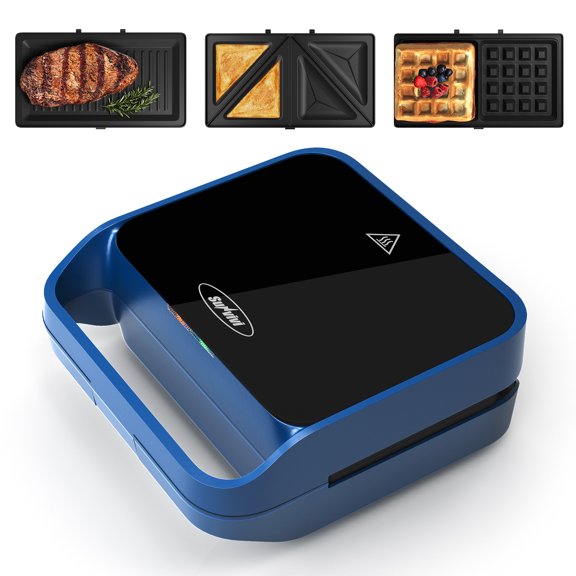 May in Color Multi-Function 3-in-1 Sandwich & Waffle Maker