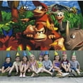 thumbnail image 5 of Donkey Kong Country Party Supplies Backdrop Banner Poster Birthday Decorations Background for Photography Taspestry, 5 of 6