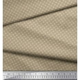 thumbnail image 2 of Soimoi Brown Cotton Jersey Fabric Artistic Geometric Printed Fabric 1 Yard 58 Inch Wide, 2 of 3