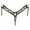 Brown/Grey/Cream, variant on Tough1 Wool Mohair Breast Collar