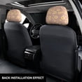 thumbnail image 3 of Kdxio Cute Bee Pattern Print 2 Piece Car Head Rest Covers Set Auto Front/Rear Seats Headrest Cover Universal Fit Most Cars,Sedan, SUV, 3 of 9