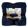 thumbnail image 1 of Cobertor Ligero con Grabado Mainstays Individual Marino, 1 of 4