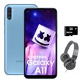 thumbnail image 1 of SmartPhone Samsung Galaxy A11 64GB 3GB Dual Sim más Audifonos y Micro SD 64GB - Azul, 1 of 6