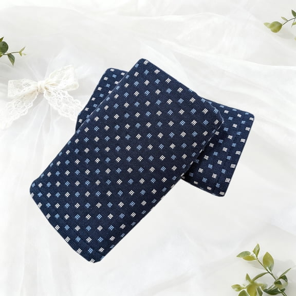 Lanpei Blue Check Cotton Gauze Towel Set, 2pc,30"x13.4",Soft and Skin-Friendly with Excellent Absorption Towels for Showers,Spa and Hotel(2 Hand Towels)