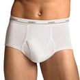 thumbnail image 5 of Hanes 3-Pack Men's Briefs Tagless ComfortSoft Full-Rise Fit Assorted Colors XL, 5 of 5