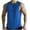 Blue, variant on Xunlbb Tank Tops Men Summer Fashion Men Casual Solid Color Fitness Sportswear Round-Neck Tank Top, Size M-3XL