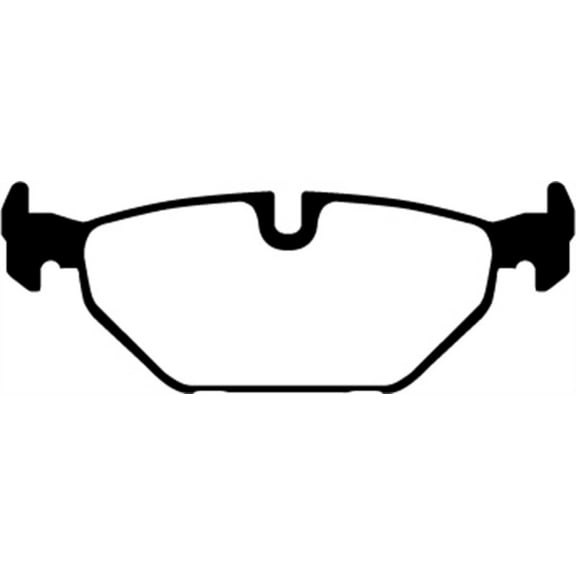 EBC 99-01 Saab 9-5 2.3 Turbo (Aero) Yellowstuff Rear Brake Pads