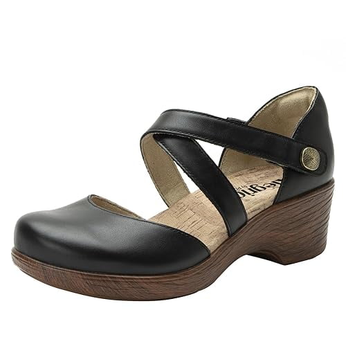 Alegria Savina Sandals - Women's, Coal 40 M