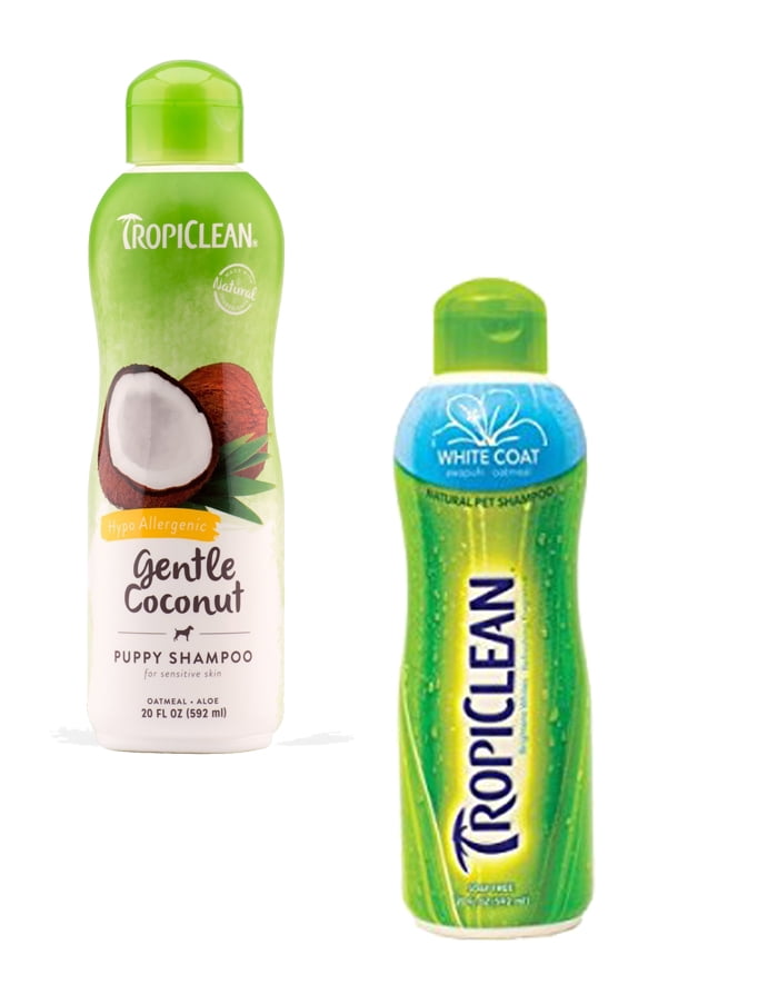 Tropiclean Hypo Allergenic Gentle Coconut Puppy & Kitten Shampoo with