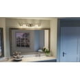 thumbnail image 2 of Urban Ambiance Luxury Mid-Century Modern Bath Fixture, Size: 6-3/4"H x 33"W, with Modern Style Elements, Polished Chrome Finish and Clear Shade, UHP2622, 2 of 7