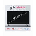 thumbnail image 2 of Smart Tv Ghia 40 Pulgadas Sistema Whale Tv Panel D-led Con Full Hd Wifi 2 Puertos Usb2.0 3 Puertos Hdmi 60hz, 2 of 2