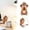 C, variant on Cute Animal Cup Fan for Kids, USB Rechargeable Desktop Mini Fan with 360° Rotation, Portable Personal Cooling Toy for Home Office and Travel