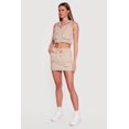 thumbnail image 2 of Women's Toggle Drawstring Hem Cargo Pocket Mini Skirt, 2 of 4