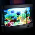 thumbnail image 4 of LOVEVER Fish Lamp Decor Fake Fish Tank Mini Aquarium Artificial Fish Tank With Moving Fish Perfect Sensory Lamp, 4 of 4