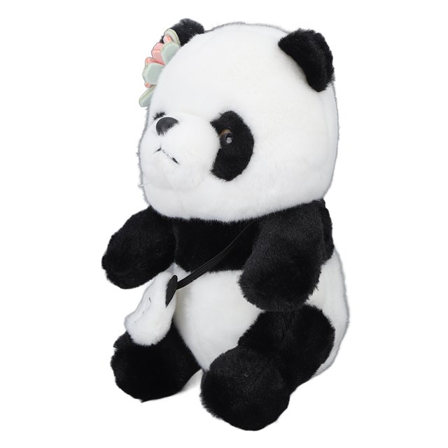 Almohada de Peluche de Panda, Linda Almohada de Felpa de Panda Almohada de Peluche de Panda Muñeca de Peluche de Panda Elegante y Moderna