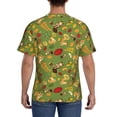 thumbnail image 2 of Rocae Squirrel And Fox In The Forest for Men's Moisture-Wicking Crew Tee - T-Shirt for Sports, Outdoor Activities, and Casual Wear, 2 of 9