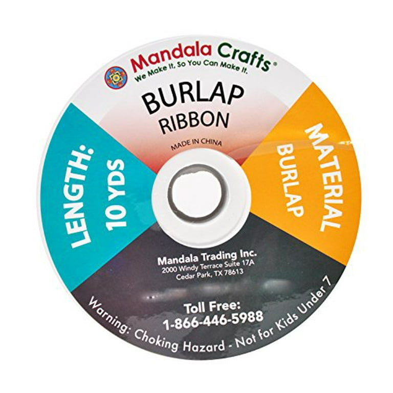 Gray burlap ribbon hotsell