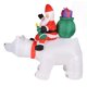 thumbnail image 3 of Juguete Inflable de Navidad Con Decoración de Oso Polar de Papá Noel Con Luz Led Para Fiesta en El Jardín, 3 of 7