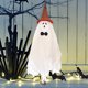 thumbnail image 1 of Campana de Viento Fantasma de Bruja Blanca para Halloween | Decoración Colgante Fantasmal Espeluznante | Decoración Duradera para Fiestas de Halloween En Interiores y Exteriores | Sonidos Relajantes, 1 of 5