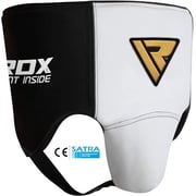 RDX Cow Hide Leather MMA Abdo Guard Groin Cup Adult Boxing Abdominal Protector Muay thai Jock Strap