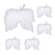 thumbnail image 4 of Decoraciones colgantes de Navidad BLESIY Plumas de ángel Ala del ángel Blanco, 4 of 8