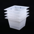 thumbnail image 4 of 40 Pcs Plant Net Pots Cup Slotted Mesh Cups Soilless Culture Hydroponic Vegetables, 4 of 6
